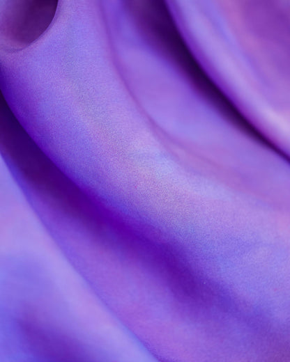 Crocus Silk Scarf – Hand-Dyed Habotai Silk