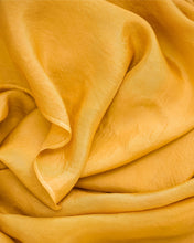 Golden Ochre Silk Scarf - November