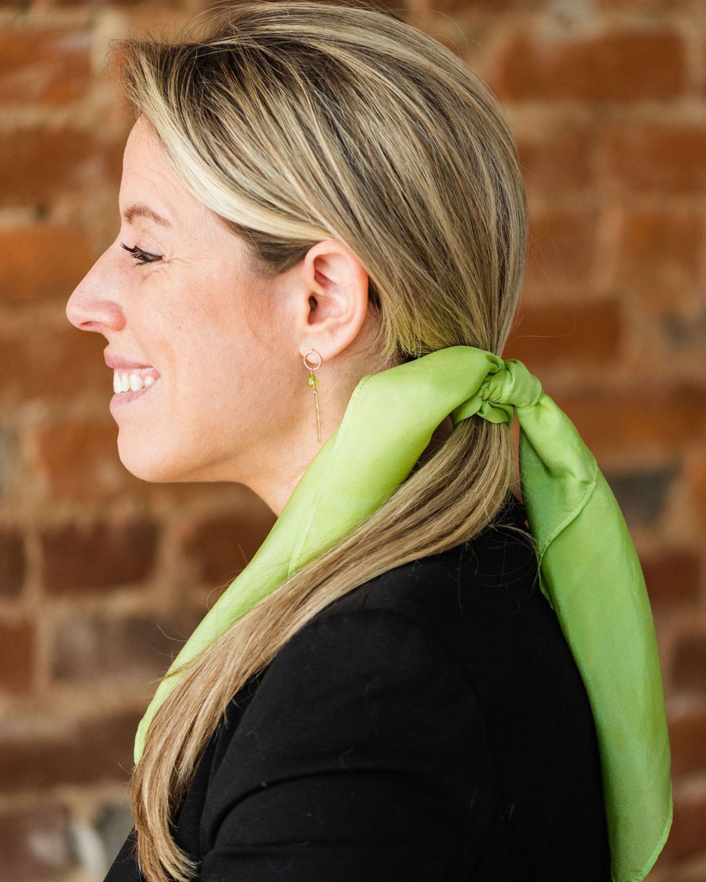 Square Silk Scarf & Silk Bandana – Hand-Dyed Habotai Silk